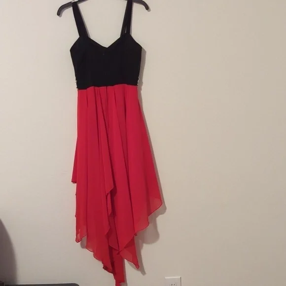 B.Darlin black/white size 7/8 girl's dress. - Picture 2 of 6